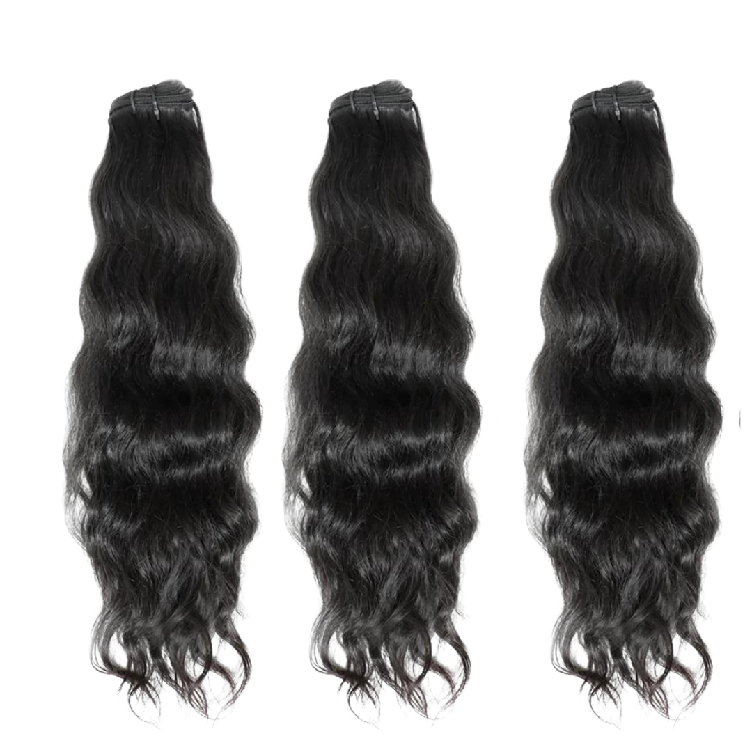 $70 Raw Indian Natural Wave Bundles (any length)